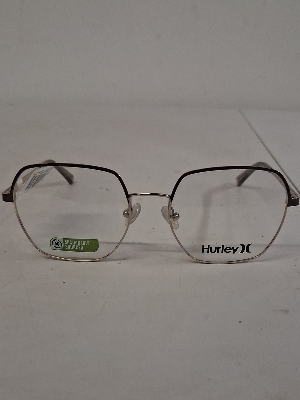 NWT Rxable Hurley HL0616 Shiney Brown Eyeglass Frames